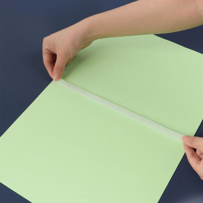 20pcs 4/6/8mm Document binding melt glue tape Transparent for A4 Documents/Contracts/Examination Papers/Notebook Student Sc