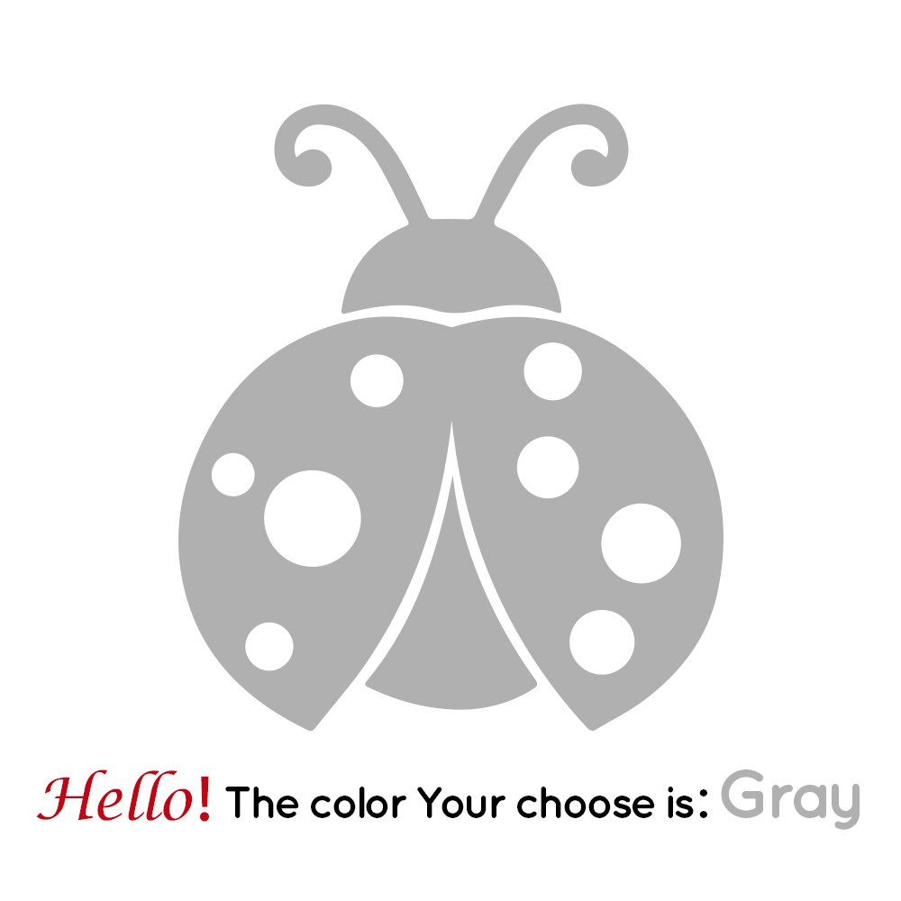 Free Shiping Love Wall Sticker Home Decoration For Bedroom Living Room Decor Wall Stickers Mural Vinyl Decorative Wallpaper: Gray