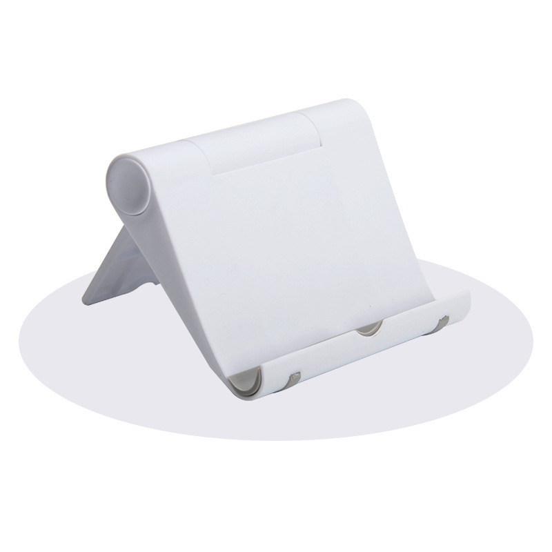 Draagbare Universele Tablet Houder Voor iPad Voor iPhone Houder Tablet Stand Mount Verstelbare Bureau Ondersteuning Flexibele Telefoon Stand: WHITE