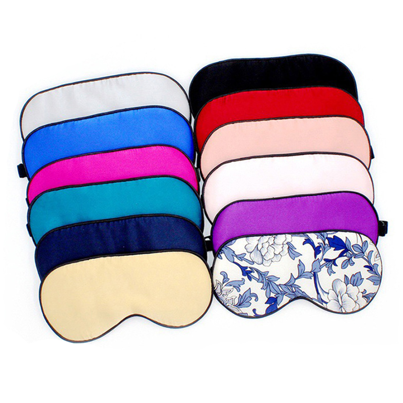 Sovmask 100%  naturligt mullbärssilke mjuk ögonbindel sovande ögonmask för att resa hem sömnhjälp hälsa ögonskugga ögonskydd
