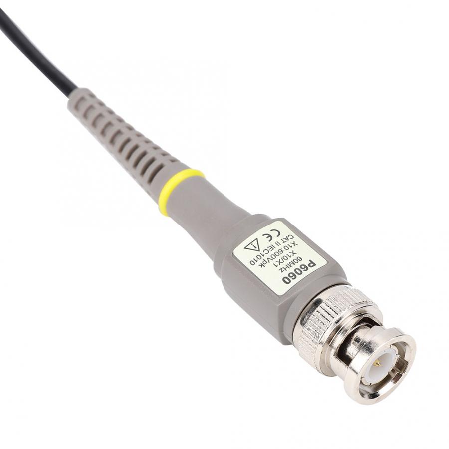 60MHz Bandwidth Oscilloscope Test Probe with 1:1/10:1 Attenuation Oscilloscope Accessories