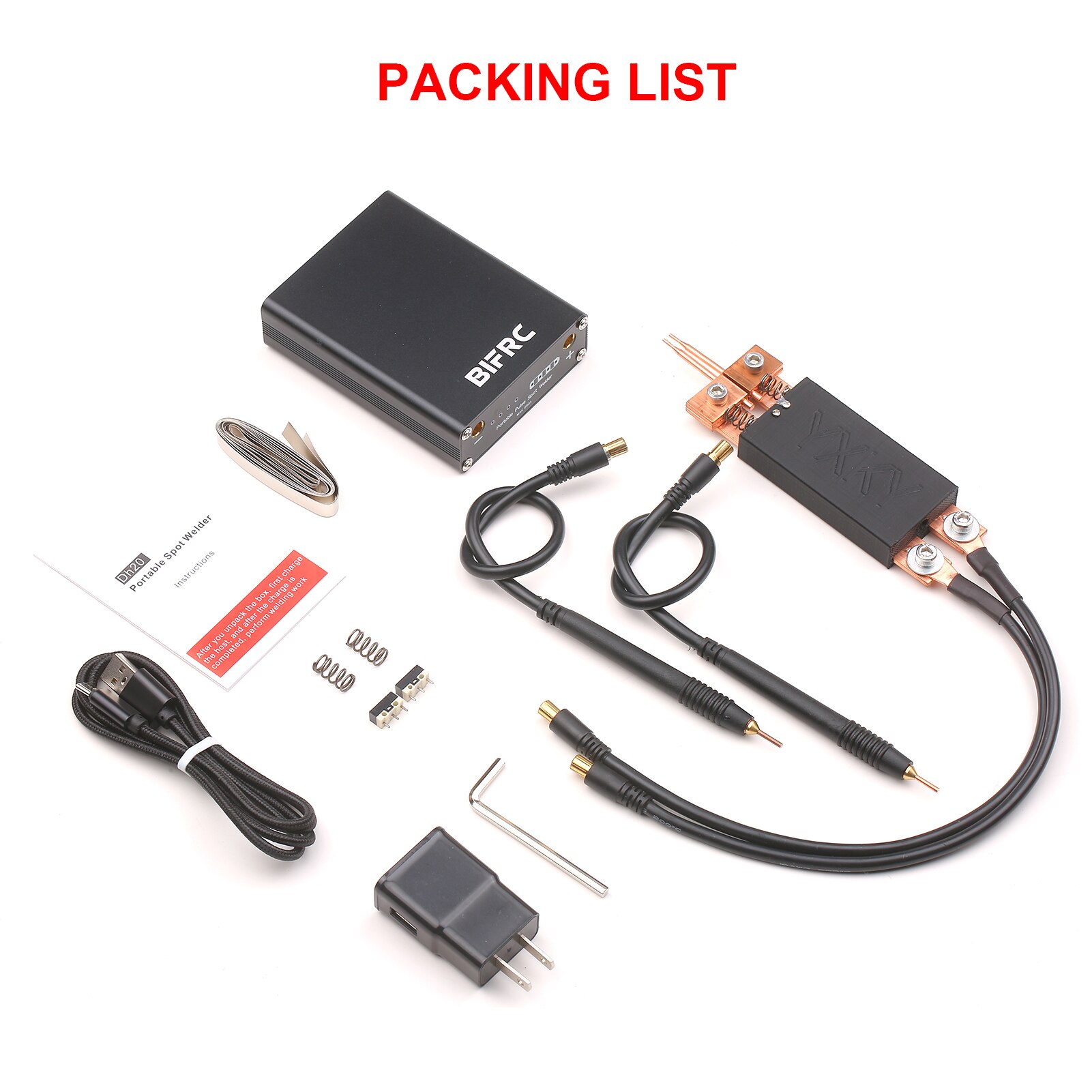 9 Gears Mini Spot-Welding Machine with Single-handed Welding Pen Intelligent DIY Spot-Welding Set for Lithium Battery EU/US Plug