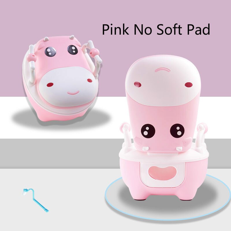 Baby Pot Voor Kinderen Jongens Potje Toilet Seat Baby Zindelijkheidstraining Meisjes Draagbare Wc Ondersteek Comfortabele Rugleuning Cartoon Potten