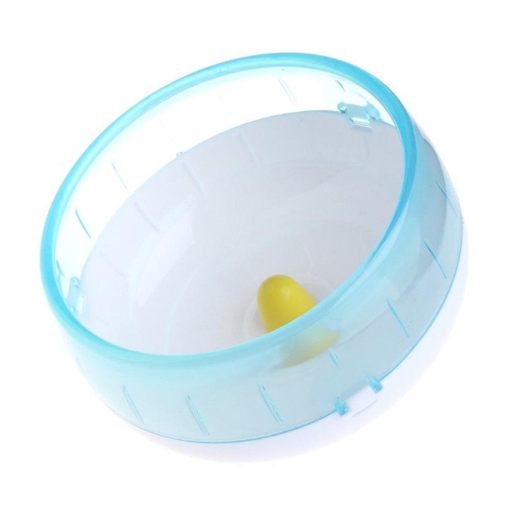 Adeeing Plastic Rat Hamster Mouse Exercise Toys Silent Running Spinner Wheel Roller Pet Toy