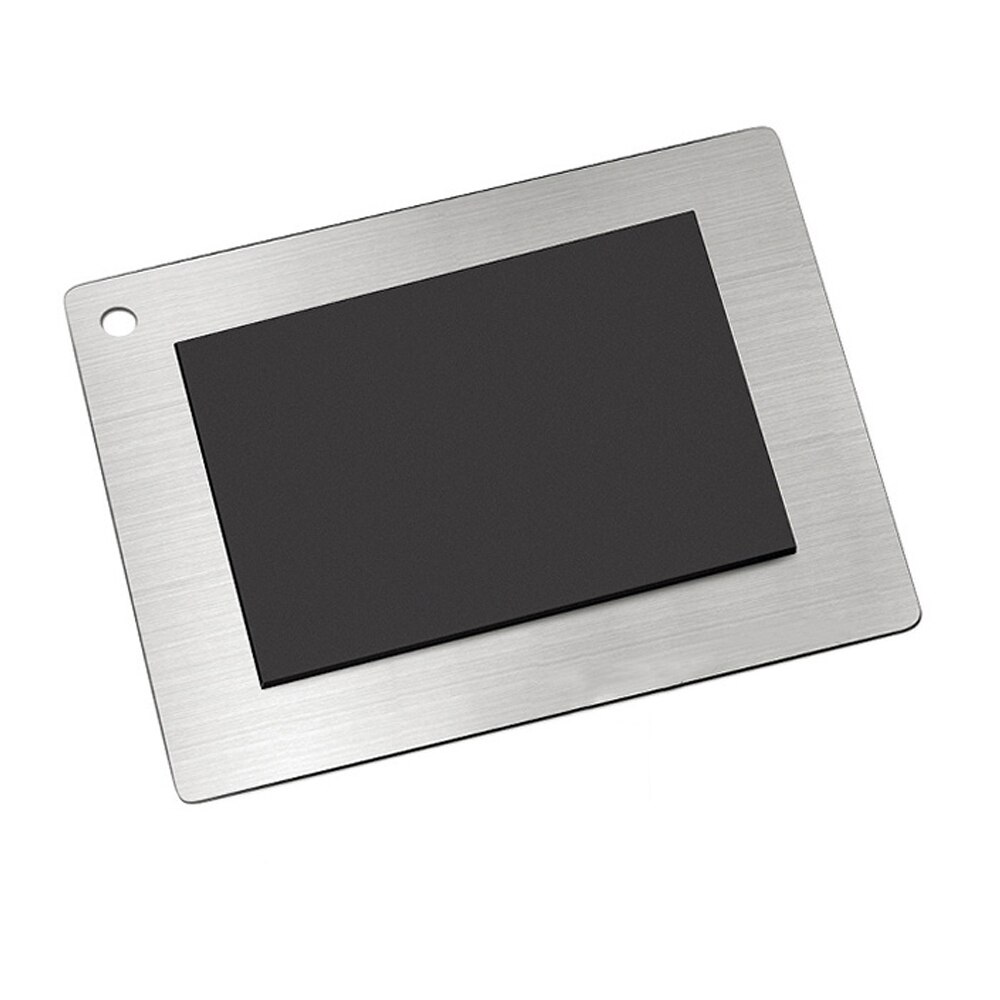 Conversion Sturdy Anti-Rust Magnetic Mount Scale Plate with Clear Scale Durable Stainlees Steel Kitchen Baking Measuring Plate