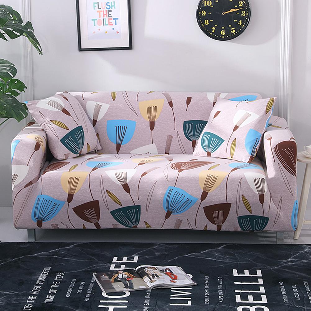 Stretch Slipcovers Sectional Elastic Stretch Sofa Cover For Living Room Couch Cover L Shape Armchair Cover Single/Two/Three Seat
