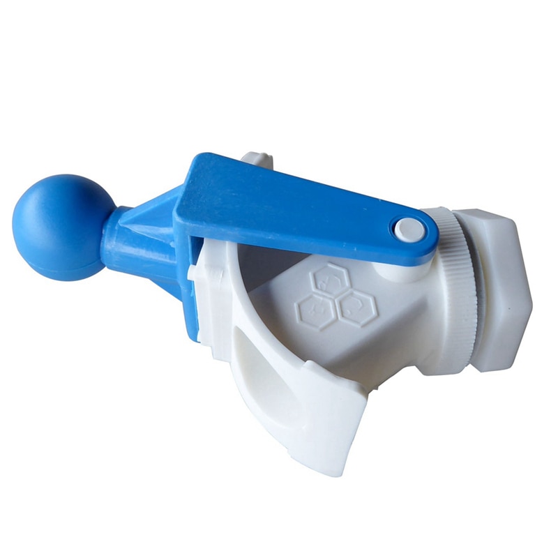 Perfection Honey Gate, Honey Valve for Honey Extractors, Plastic Beekeeping Tool Honey Gate for Tanks and Buckets