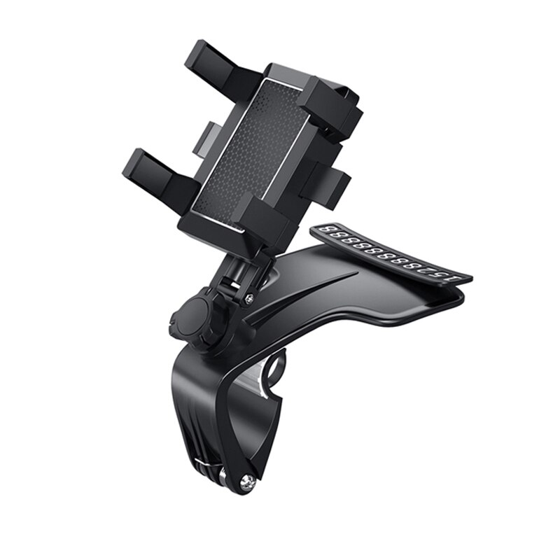 Soporte mejorado de teléfono para salpicadero de coche, espejo retrovisor de 1200 grados, parasol, soporte de navegación GPS: 1PC 1200 Rotat
