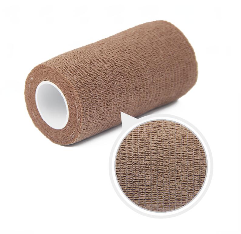 10cm x 4.5m elastoplast självhäftande sammanhängande bandage tejp starka sporttejper för handled, ankelförstuvningar och svullnad
