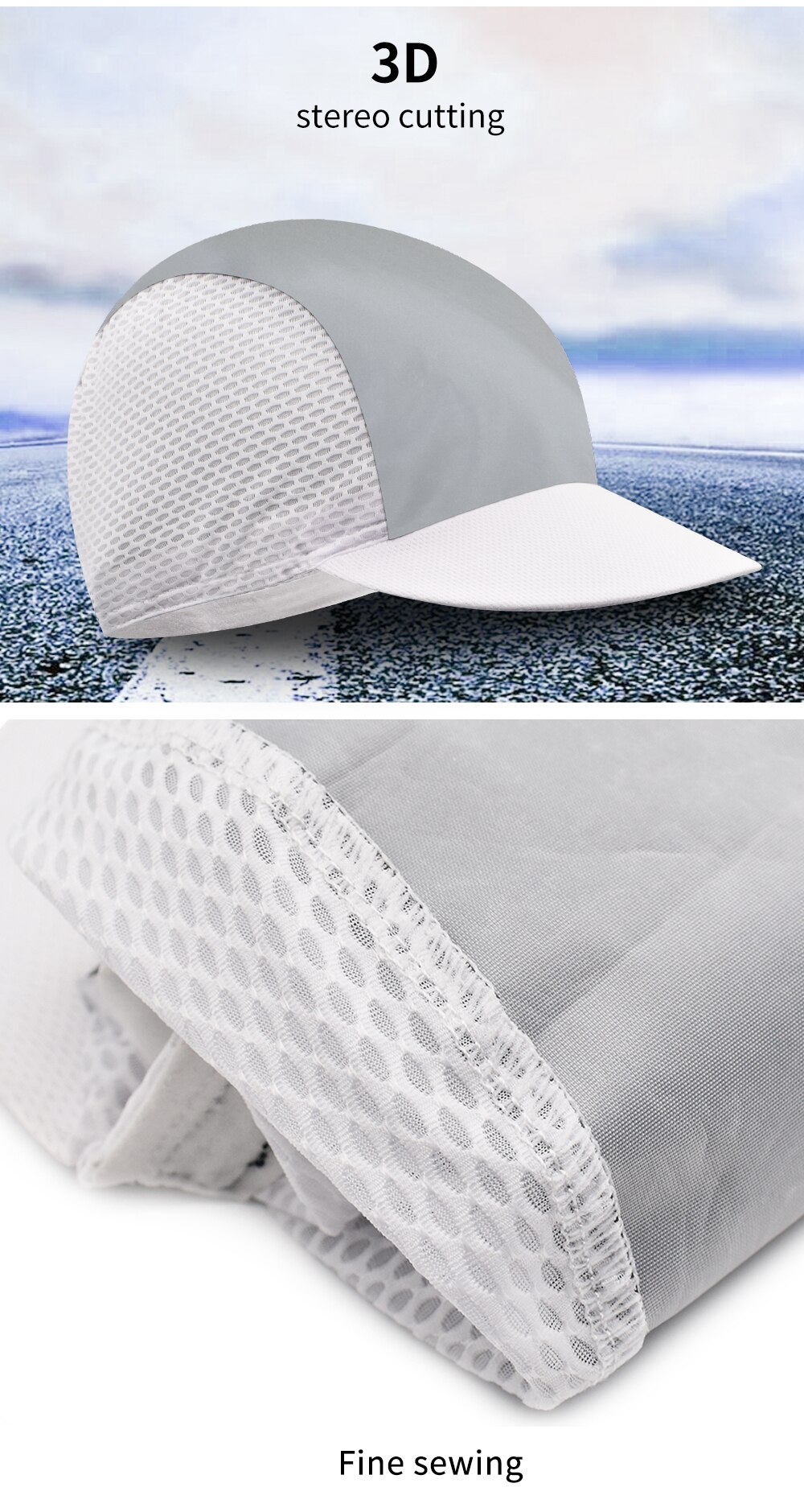 WOSAWE Reflective Baseball Cap Summer Solid Thin Mesh Portable Quick Dry Breathable Sun Hat Golf Tennis Running Hiking Camping