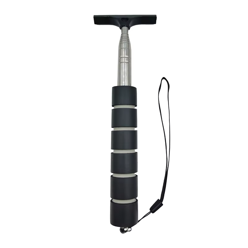 Car Rearview Mirror Wiper Telescopic Auto Mirror Squeegee Cleaner 98cm Long Handle Car Cleaning Tool Mirror Glass Mist Cleaner
