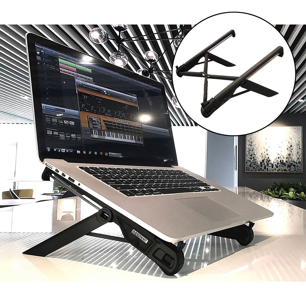 Laptop Stand Foldable Holder Riser for MacBook Notebook More 10.1&quot; to 18.4&quot;