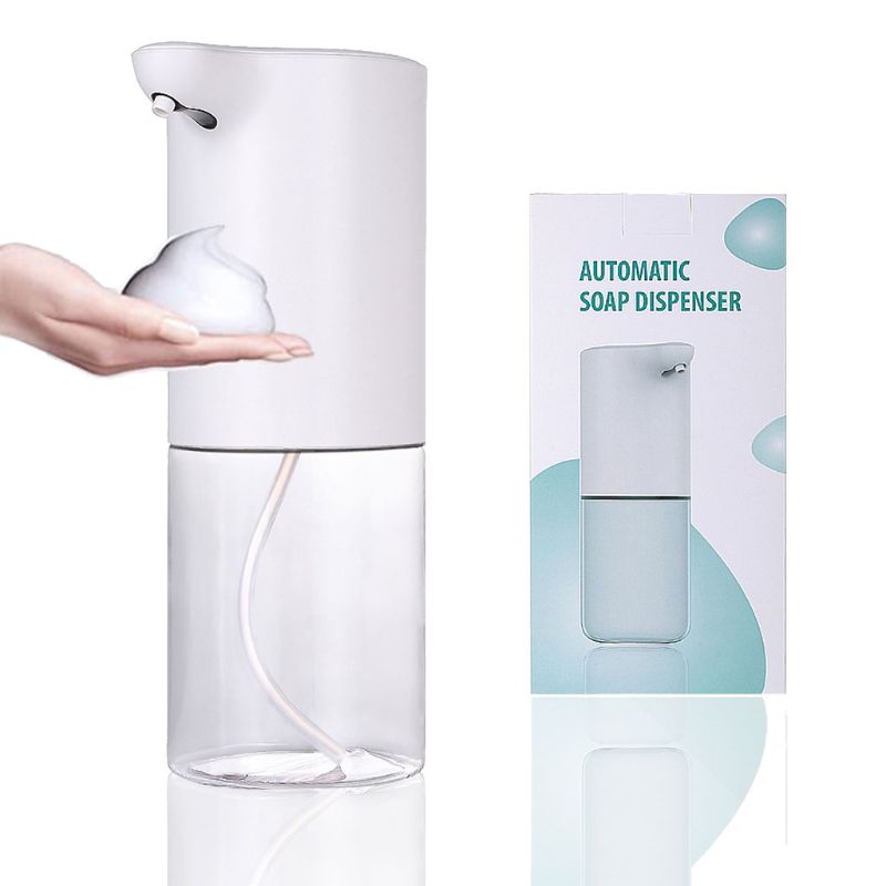 Automatic Soap Dispenser Touchless Hand Sanitizer Bathroom Dispenser Smart Sensor Foam Liquid Dispenser Battery Operated: Foam Type