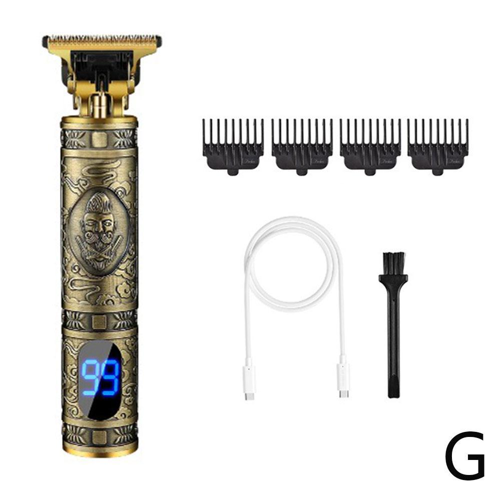 Hair Clippers Electric Cordless Trimmer Cutting Machine Set Barber: G