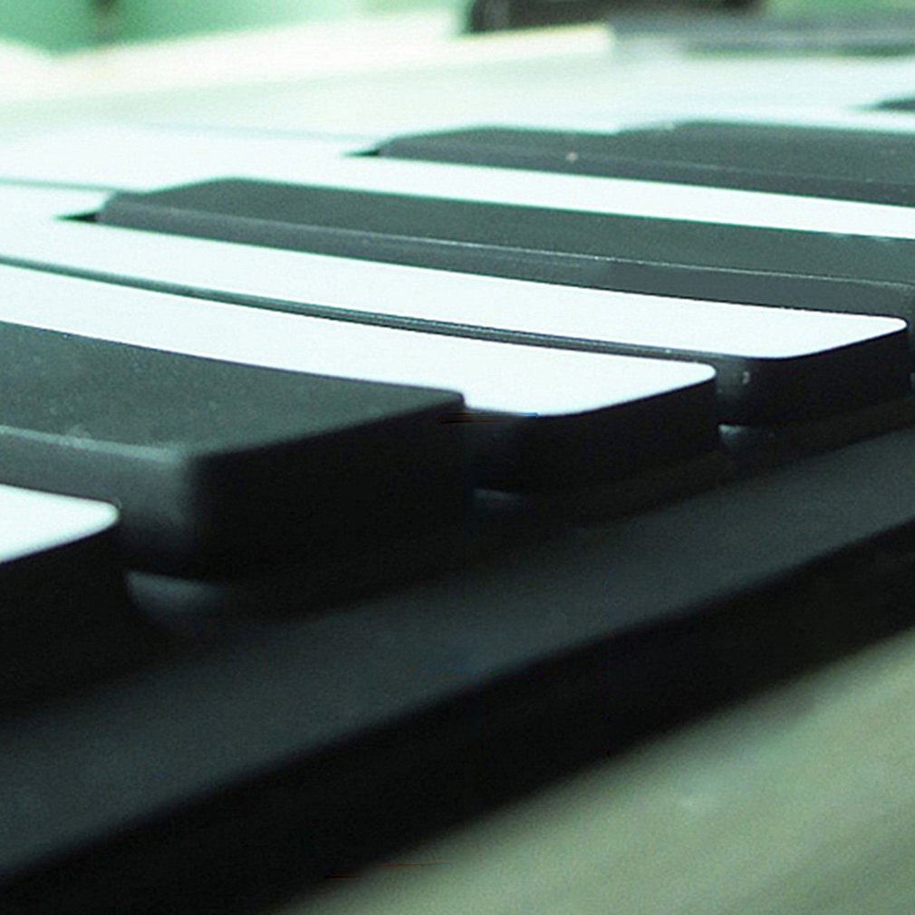 Le Silicone Flexible portatif Multi de Style de 88 touches enroulent le clavier électronique se pliant de Piano pour l'étudiant d'enfants