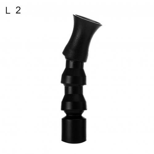 Aquarium water-Nozzle Water Flow Accelerator Flat Duckbill Shape 360 Degree Rotation Connector Aquarium Tornado-Nozzle Fish Tank: L  2