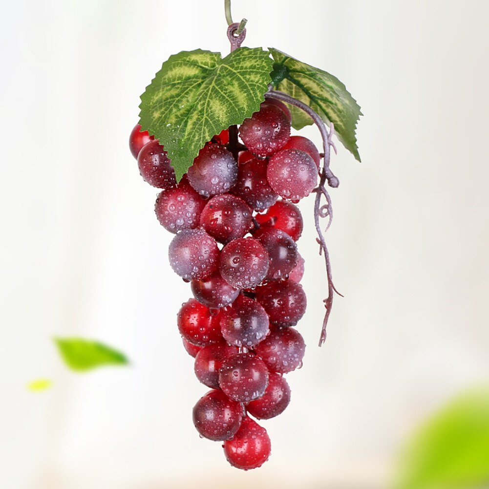 36 Grapes Per Bunch Simulation Grape Bunches Frost Grape Raisin Simulation Decorations Home Party Desktop Decoration: R