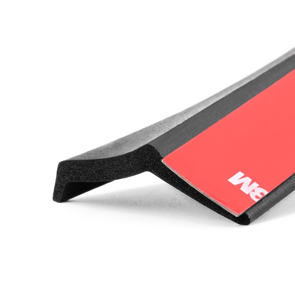 Rubber Soft Black bumper Strip Car 60mm Width 2.5m length Exterior Front Bumper Lip Kit / Car bumper Strip