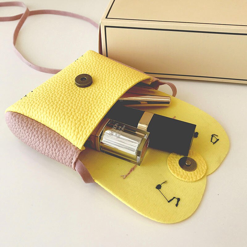 2020 portmonetka dziewczęca torebka portfel małe pudełko na monety torba Słodki mysz łuk portfel torebka dziecięca na ramię