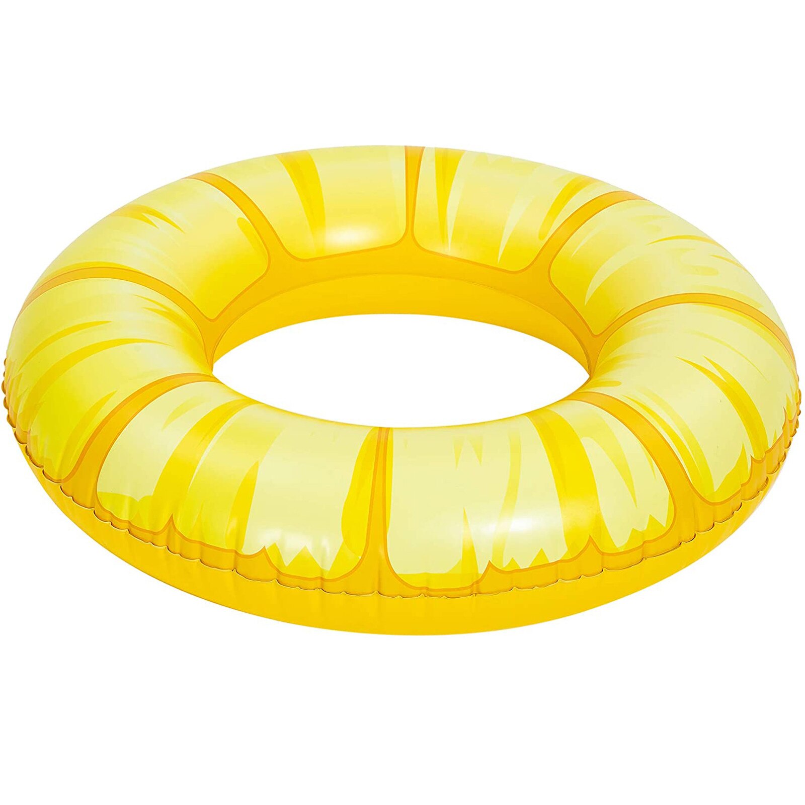 Inflatable Pool Floats Fruit Tube Rings (4 Pack), Fruit Pool Tubes, Pool Floatie