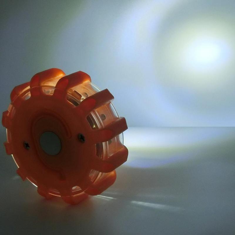 Miniluz LED de emergencia para coche, luz estroboscópica de advertencia para techo, lámpara de seguridad para carretera, luz de emergencia para policía, 15led