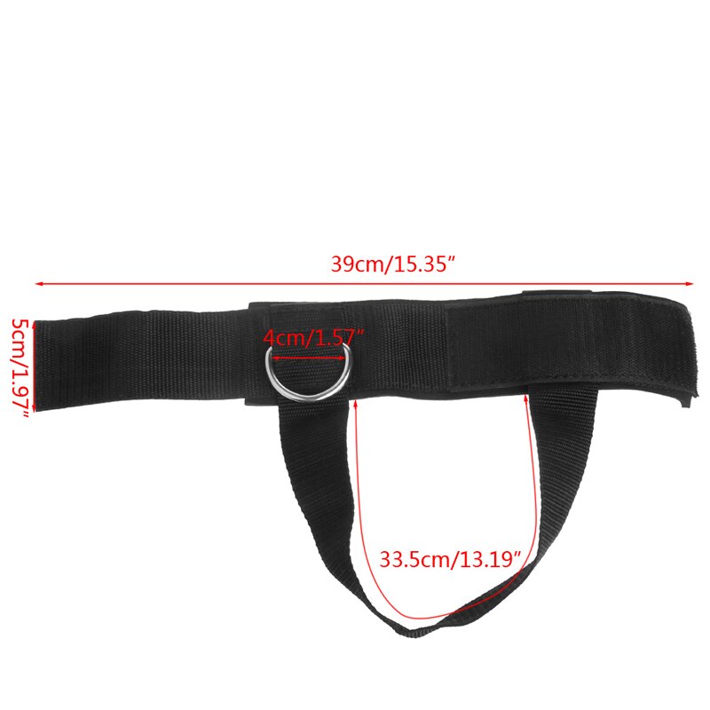 Ankle D-ring Strap Gym Foot Cable Attachment Thigh Leg Pulley Weight Lifting U1JC