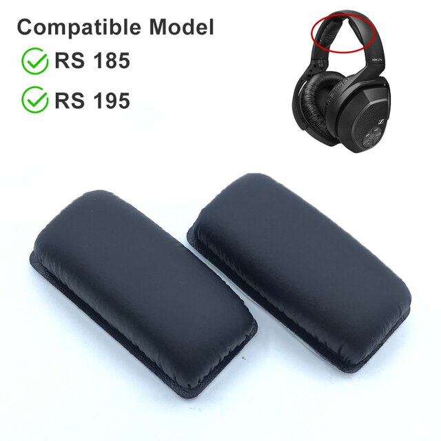 KUTOU Ohrpolster Für Sennheiser HDR RS165 Ersatz Ohr Pads RS175 Kopfhörer Ohrpolster RS185 Kissen RS195RF Schaum Pad Headban: Stirnband Pad 3