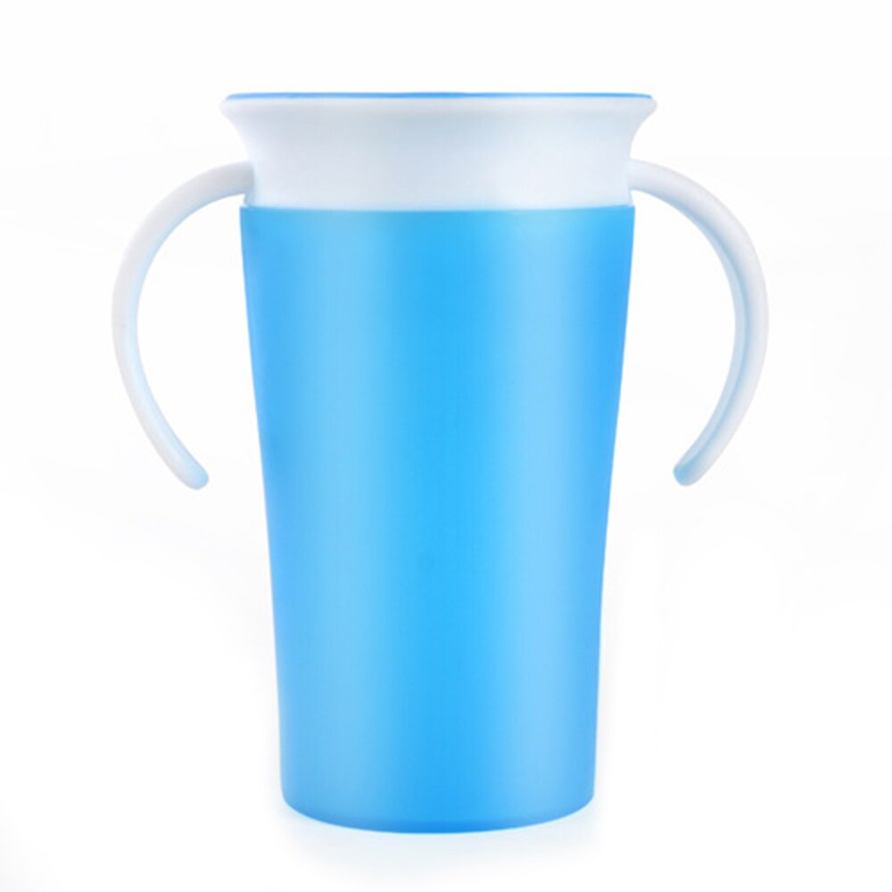 Tasse à boire pour l'apprentissage des bébés | À 360 degrés avec Double poignée anti-fuites pour nourrissons, gobelets d'eau, tasse magique d'entraînement pour bébé