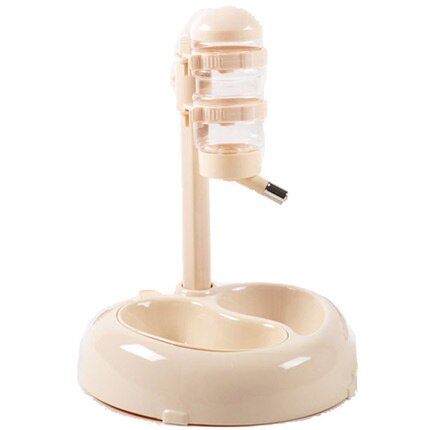 Hoopet advanced pet dog drinkbak, draaibaar en opklapbaar, kattenvoerbak, gemakkelijk schoon, wit, rood: Paars