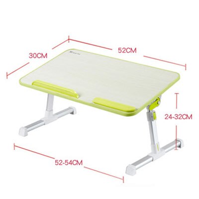 Adjustable Laptop Table Multifunction Computer Desk Students Dormitory Simple Studying Table Folding Portable Bed Desk: 2