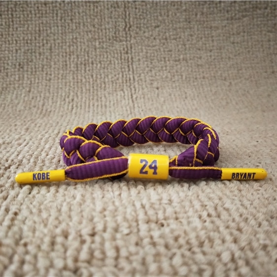 , cuerda trenzada de mano, pulsera de estrella de baloncesto, pulsera deportiva tejida, pulsera de estrella del mismo León
