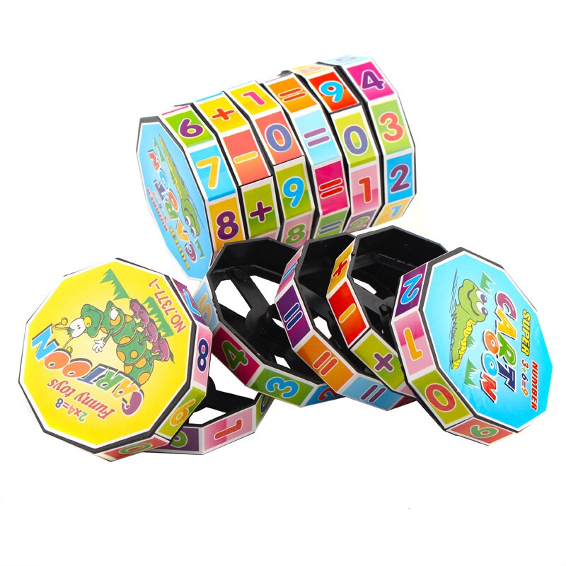 1 st Kinderen Onderwijs Leren Math Leermiddelen Puzzel Kubus voor Kids Wiskunde