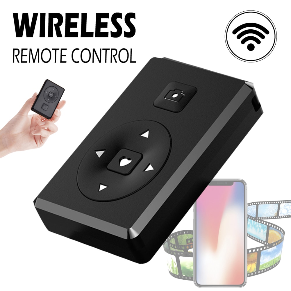 Phone Remote Control Bluetooth Self Timer Video Page Turning Shutter Multifunctional Wireless Remote For Apple iPad Tik Tok