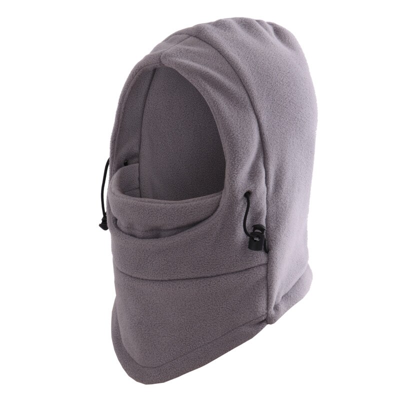 Baby Hat Winter Kinderen Jongens Warm Masker Beanie Warm Winddicht Fleece Balaclava Kinderen Meisje Winter Knit Beanie Voor Baby/Kids: Grijs