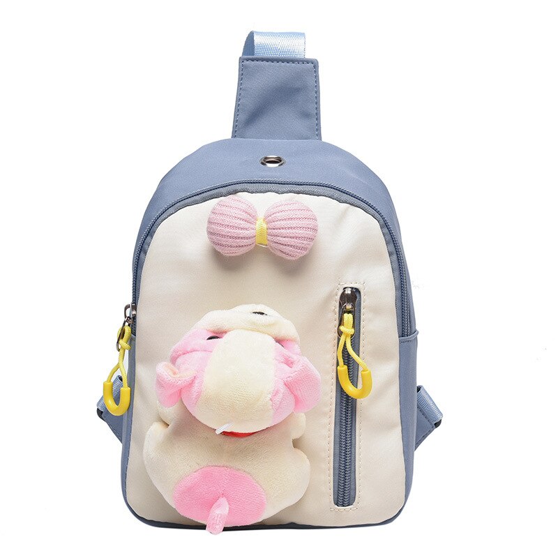 Dame mignon chien poupée taille sac toile sac à main bandoulière poitrine sac Fanny Pack pour femmes hanche sac nouvelle pochette sac à bandoulière