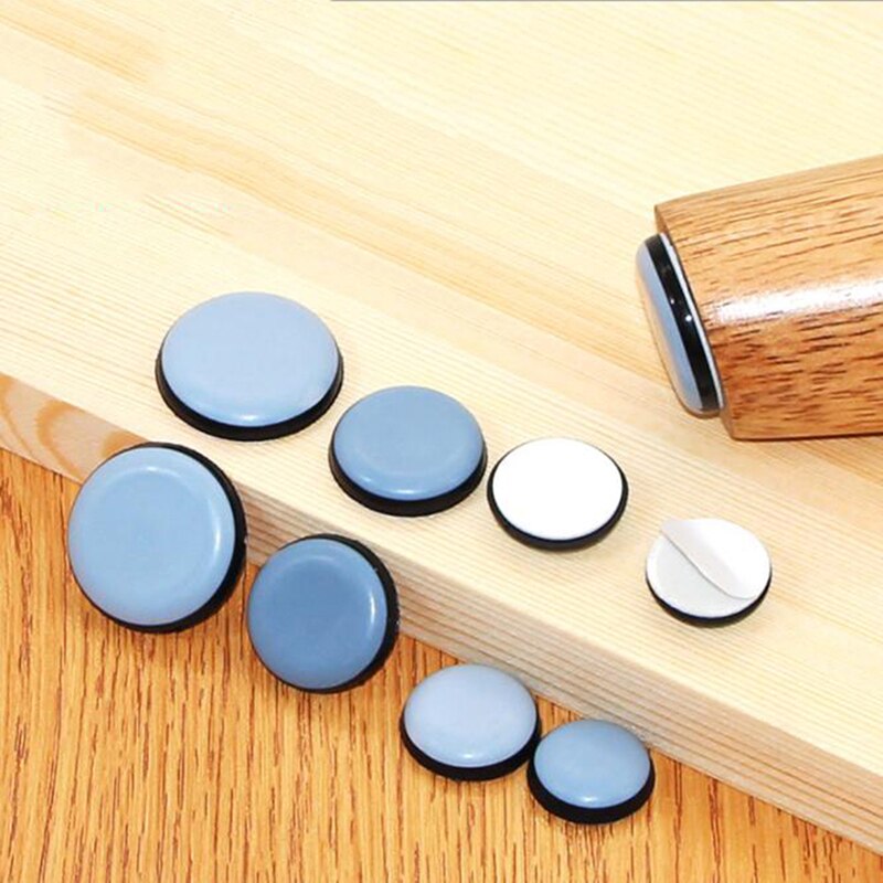 8Pcs Rubber slider Pad Furniture Chair Leg Feet Bases Table corner Protector Door Close Buffer Bumper Stop Cushion Hardware