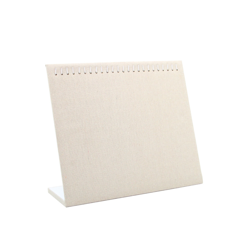 Groen/beige oorbellen organizer, sieradenhouder, displaystandaard, kettinghanger, kettingrek: Paars