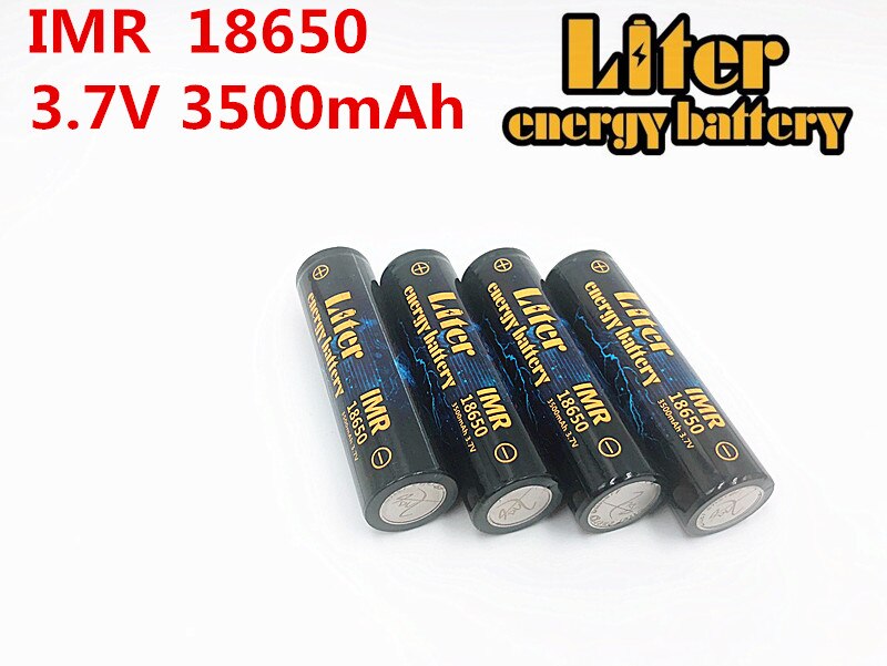 Litro di energia della batteria 8PCS IMR18650 3.7V 4.8A 3500MAH 18650 batteria ricaricabile Li-Ion per tablet pc 7- 9 pollici