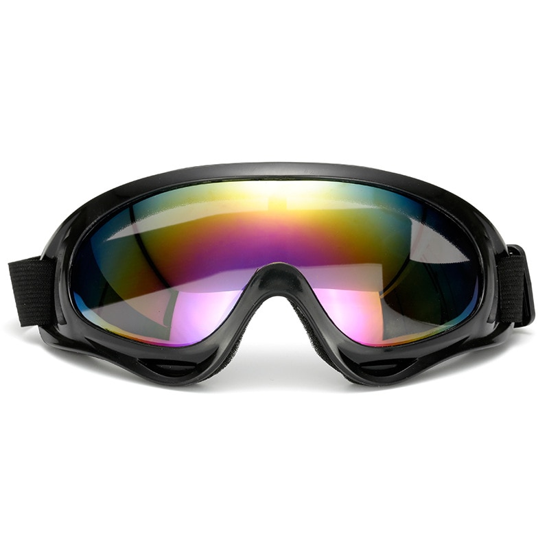 Motorcycle Glasses Anti Glare Motocross Sunglasses Sports Ski Goggles Windproof Dustproof UV Protective Gears Moto Accessories: Colorful