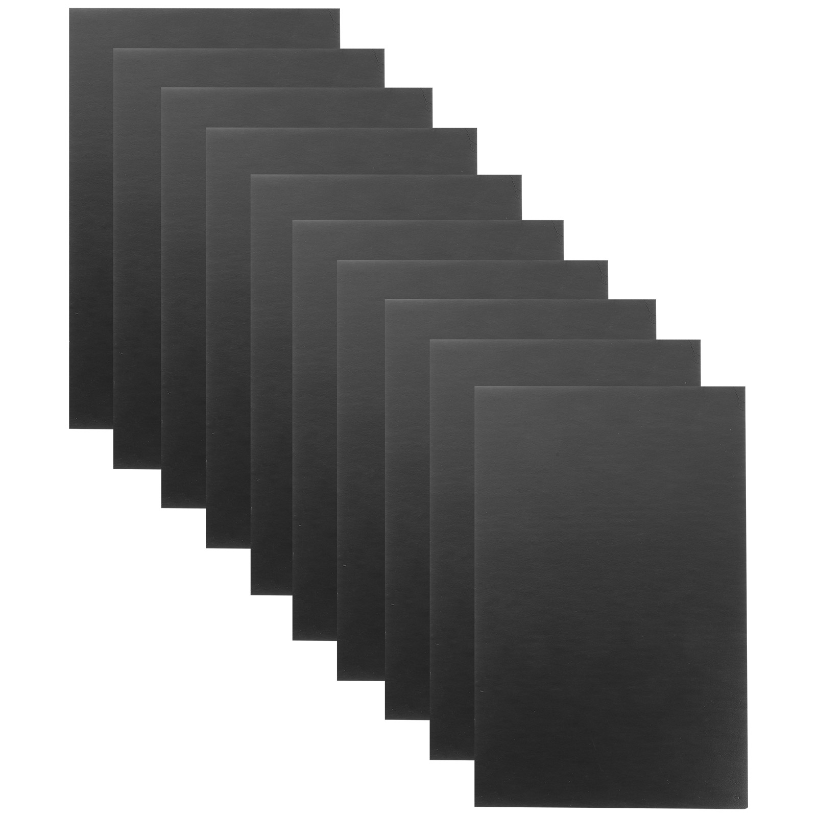 Black Foam Board 30X20Cm 10Pcs Foam Core Boards Foam Poster Board Thick Foam Core Baking Board Mat Foam Sheets Craft Art