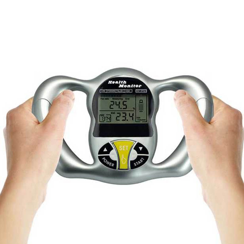 Digitale Handheld Body Fat Monitor Analyzer Meter Gezondheid Gezonde zorg vet schaal Tester BMI Mass Index Calorie hand meter