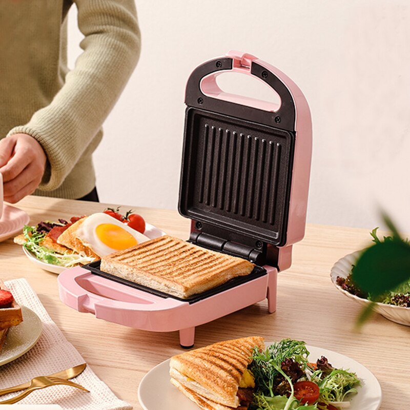650w elektrisk sandwich maker morgenmad maskine husholdning 200v æg kage ovn sandwichera vaffel toster elektrisk opvarmning toast eu