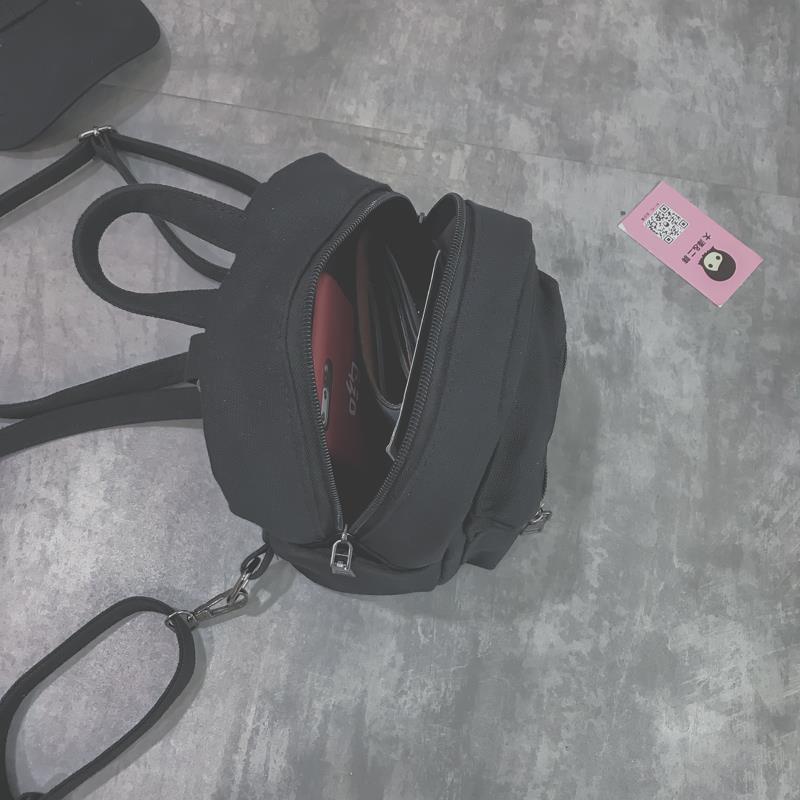 Rugzakken Vrouwen Kleine Streetwear Multifunctionele Brief Print Schoudertassen College Anti-Diefstal Tiener Chic Ulzzang Koreaanse Stijl