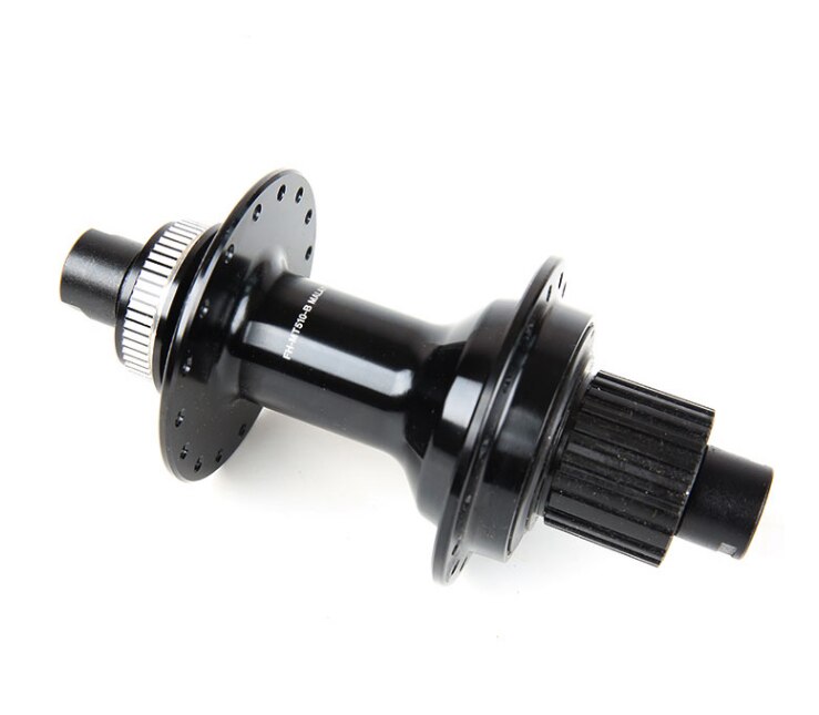 SHIMANO DEORE-Arrière ROUE LIBRE-FH-MT510-B- MICRO SPLINE - CENTER SERRURE de Frein À Disque-148x12mm E-THRU Essieu-12 vitesses