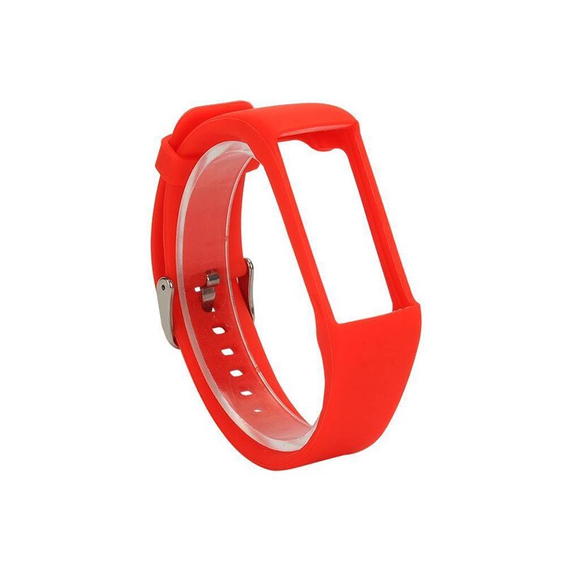 Ersatz Silikon Uhr Band Handgelenk Gurt Armbinde Clever Uhren Zubehör Für Polar- A360 A370 GPS Uhren: rot