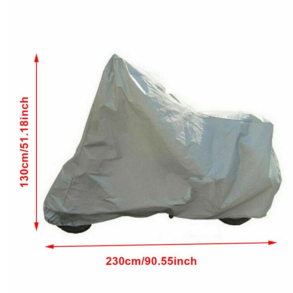 Cycle Cover Protective Dust Waterproof Motorcycle Cover Street Bikes Outdoor Indoor Cover For Motorcycle: 230X130cm