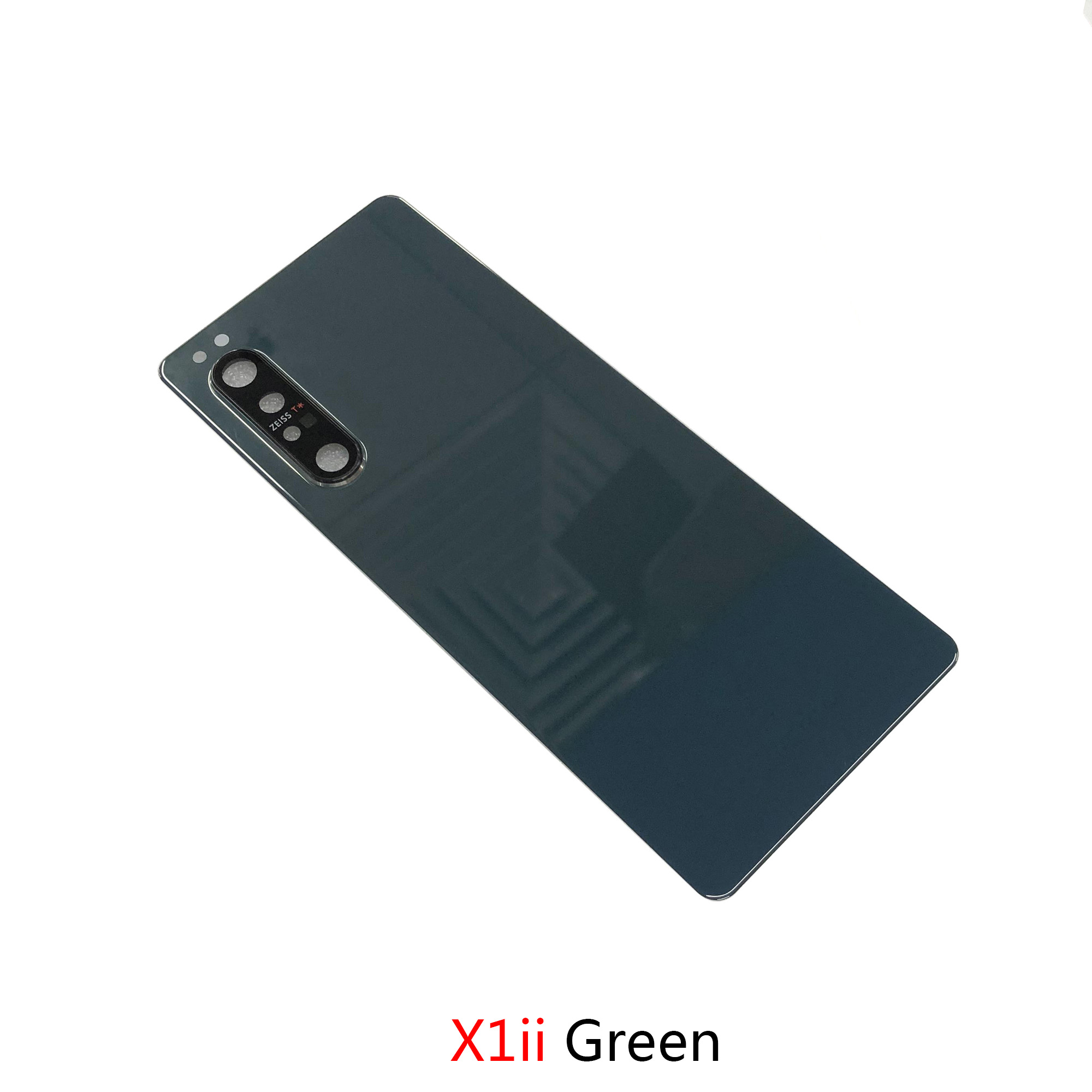 For Sony Xperia 1 X1 J9110 X1ii Mark 2 Rear Cover Housing Battery Back Door Case Cover With camera frame Replacement Parts: Blue
