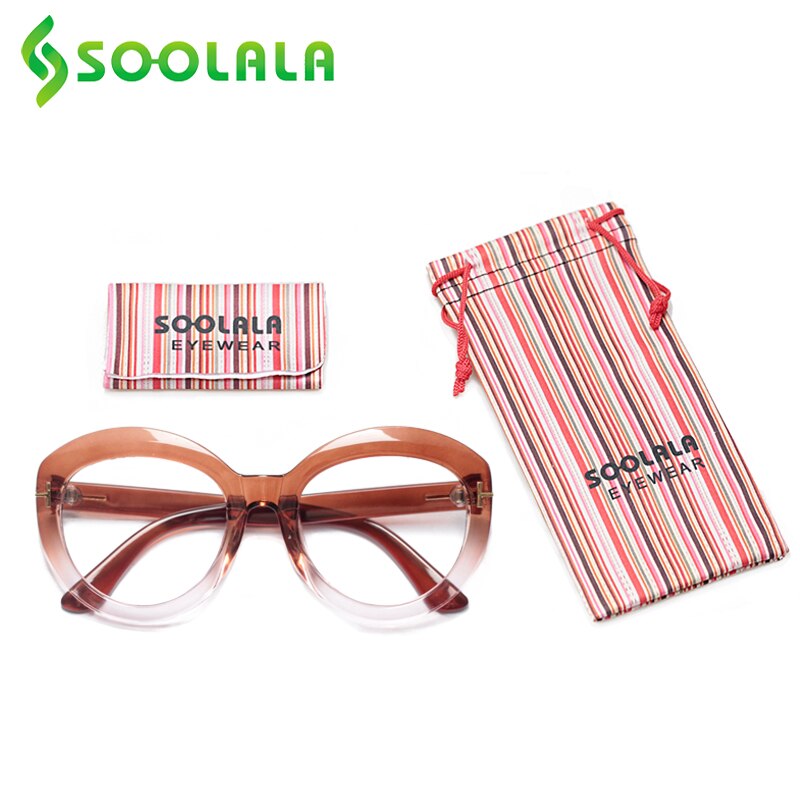 SOOLALA plastikowe okrągłe przezroczyste okulary optyczne rama kobiety kobieta 2021 przezroczyste klosze spektakl krótkowzroczność okulary korekcyjne