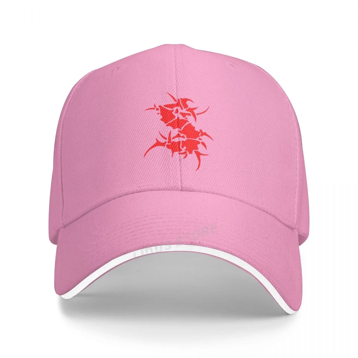 Gorra de béisbol Sepultura de banda de Heavy Metal brasileño, gorra de Death Metal Rock, gorra Tribal de Sepultura para hombres, sombrero de Hip Hop Punk Rock: Rosa