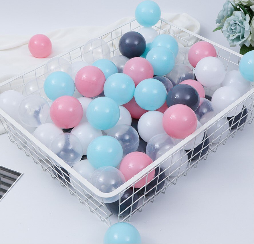 100pcs 5.5cm Ocean Ball Anti Stress Soft Ball for the Pool Ball Pits Water Pool Balls Baby Funny Toys Outdoor Sports Toys